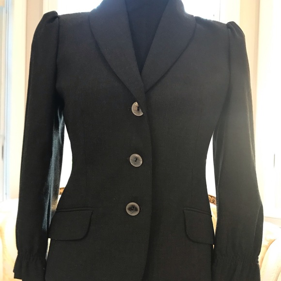 Ladies puff sleeve blazer - Picture 2 of 7